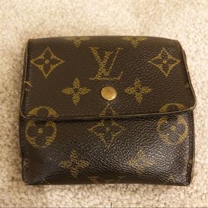 Authentic Louis Vuitton Small Monogram Wallet
